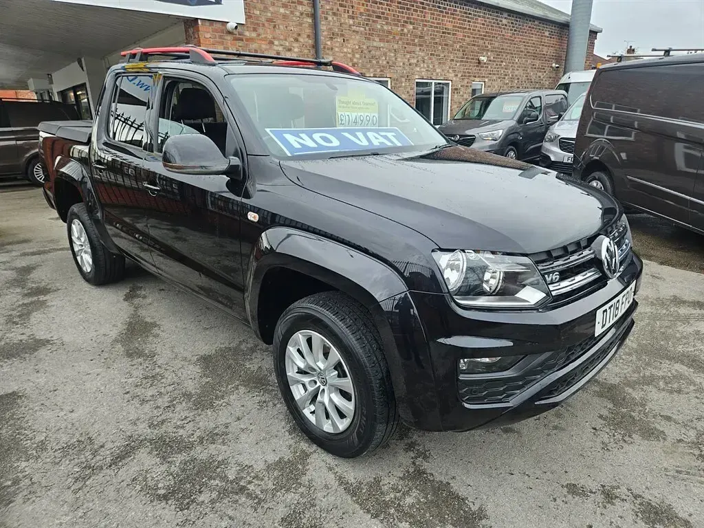 Used VW Amarok Trendline 163 HP (119 kW) 2018 Black Pickup