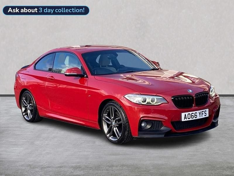 Used BMW 220 M Sport 190 HP (139 kW) 2016 Red Coupe