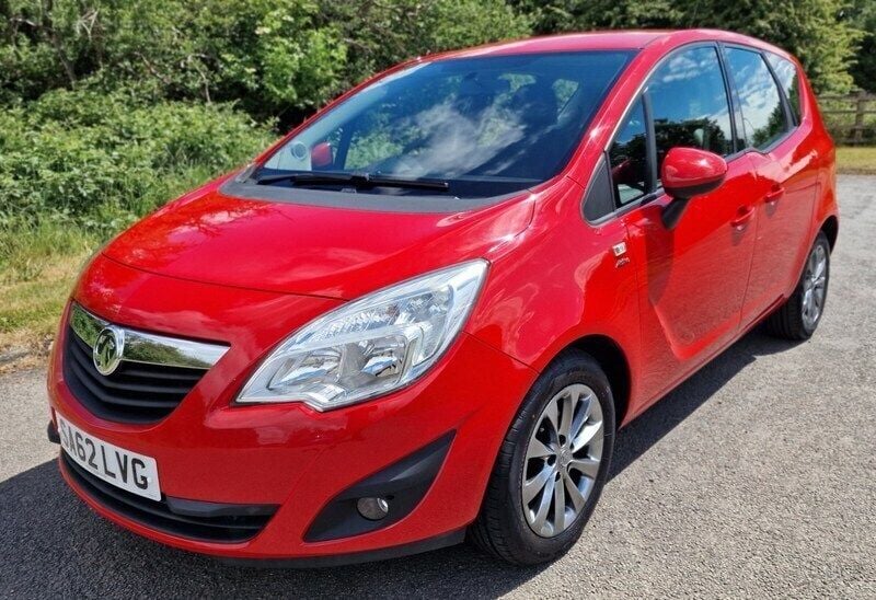 Red Used 2012 Vauxhall Meriva Active MPV | £2,495 (Fair price) - Image 1/4