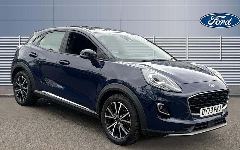 Used Ford Puma Titanium 125 HP (91 kW) 2023 Blue SUV