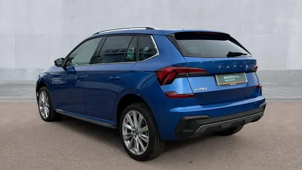 Used Skoda Kamiq SE L 150 HP (110 kW) 2025 Race blue SUV