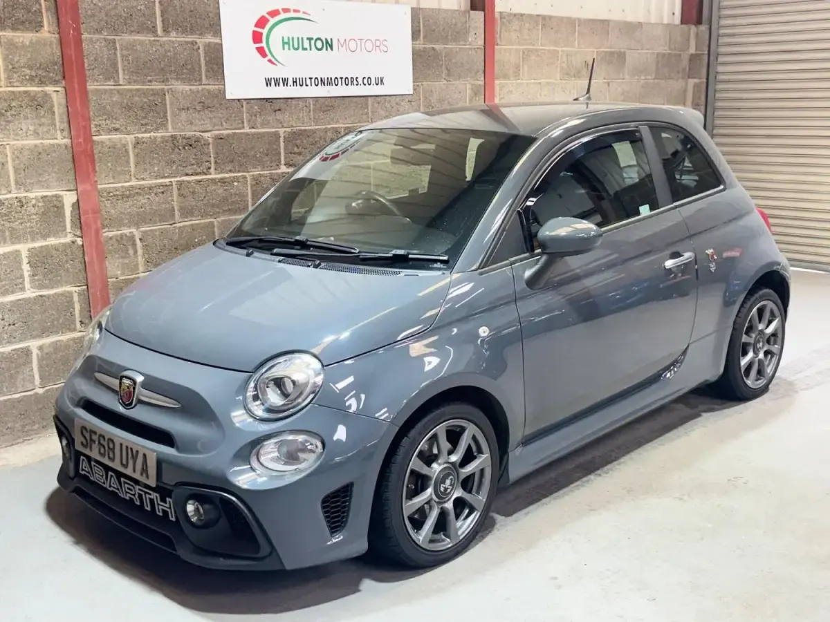 Used Abarth 595 145 HP (106 kW) 2018 Grey Hatchback