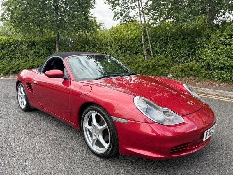 Red Used 2003 Porsche 986 Boxster Cabriolet | £8,950 (Fair price) - Image 1/4