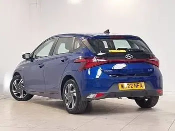 Used Hyundai i20 SE 100 HP (73 kW) 2022 Blue Hatchback
