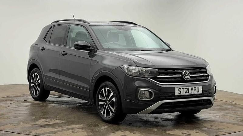 Grey Used 2021 VW T-Cross United SUV | £13,698 (Fair price) - Image 1/4