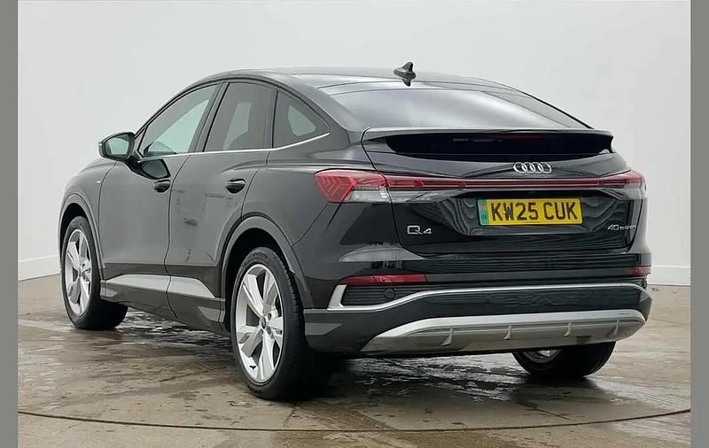 Used Audi Q4 Sportback e-tron S-Line 147 kW (200 HP) 2025 Black SUV