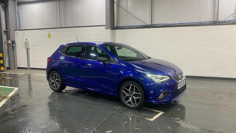 Blue Used 2021 Seat Ibiza XCELLENCE Hatchback | £13,298 (Fair price) - Image 1/4