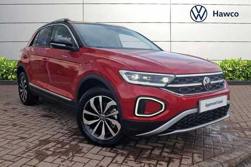 New VW T-Roc Style 150 HP (110 kW) 2025 Red SUV