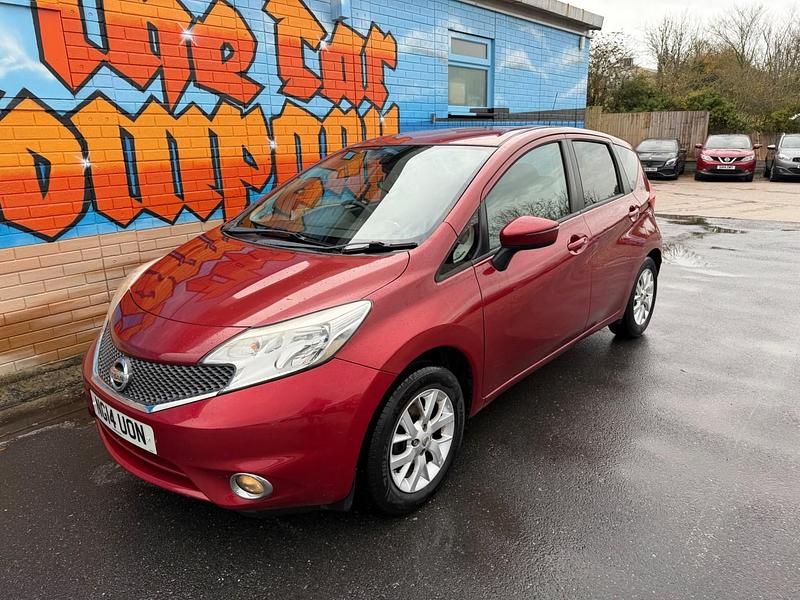 Red Used 2014 Nissan Note Acenta Premium MPV | £3,495 (Good price) - Image 1/4