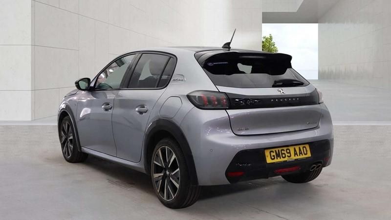 Used Peugeot 208 GT-line 100 HP (73 kW) 2020 Grey Hatchback