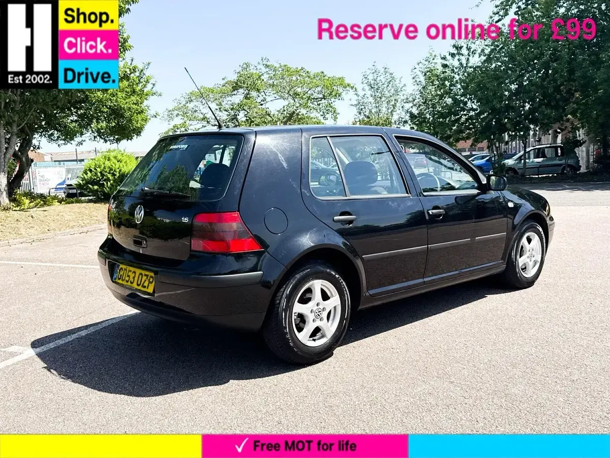 Used VW Golf IV Edition 105 HP (77 kW) 2004 Black Hatchback