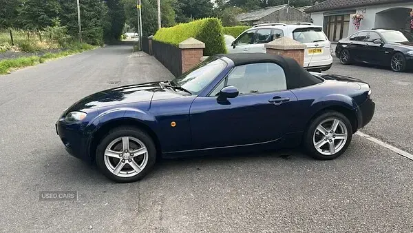 Used Mazda MX5 160 HP (117 kW) 2007 Blue Cabriolet