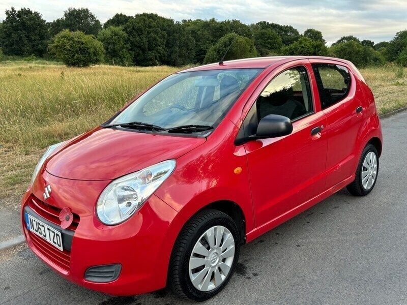 Red Used 2013 Suzuki Alto Hatchback | £1,495 (Good price) - Image 1/4