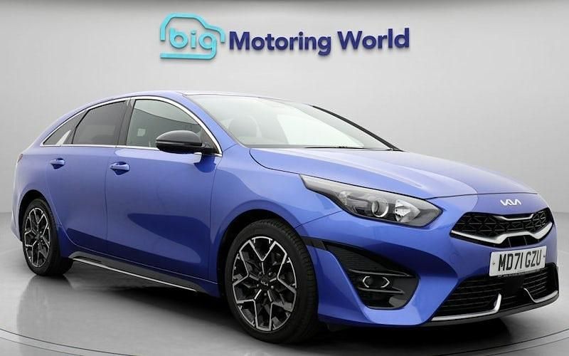 Used Kia ProCeed GT-Line 160 HP (117 kW) 2021 Blue Estate
