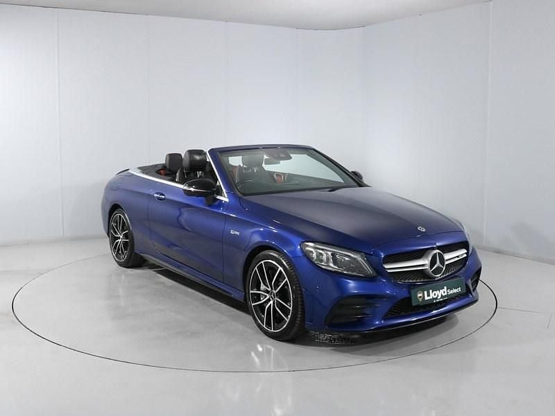 Used Mercedes C43 AMG Premium Plus 2021 Blue Cabriolet