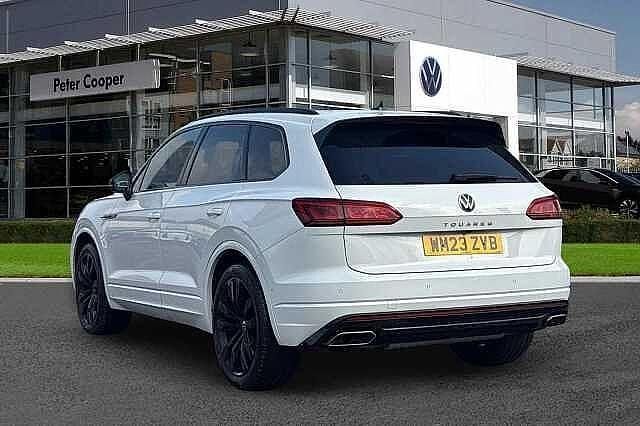 Used VW Touareg Black Edition 286 HP (210 kW) 2023 White SUV