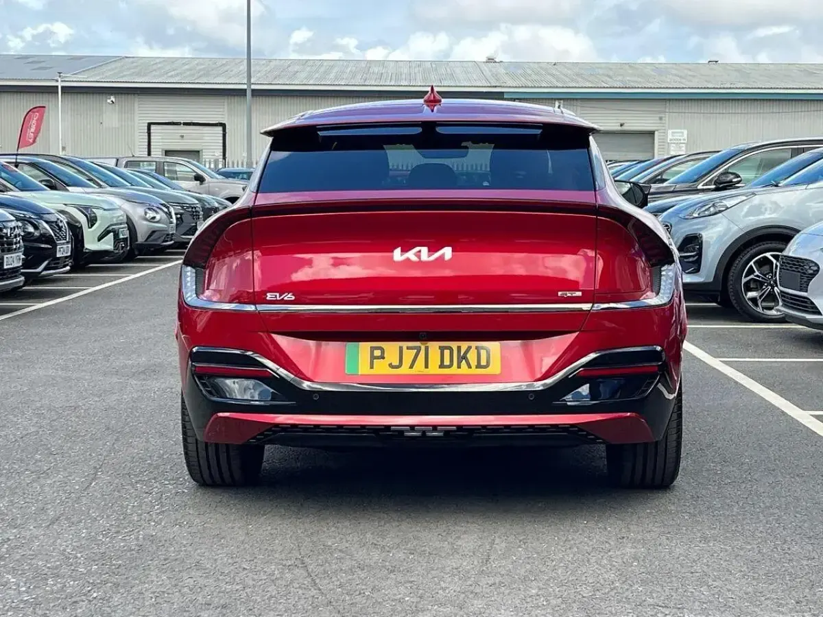 Used Kia EV6 GT-Line S 165 kW (225 HP) 2021 Red SUV