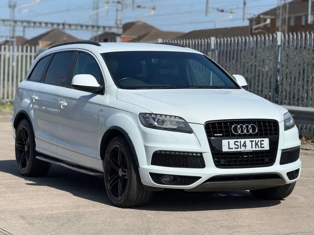 Used Audi Q7 S-line plus 2014 White SUV
