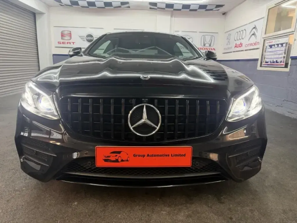 Usado Mercedes E350 AMG Line Premium Plus 2020 Preto Coupé