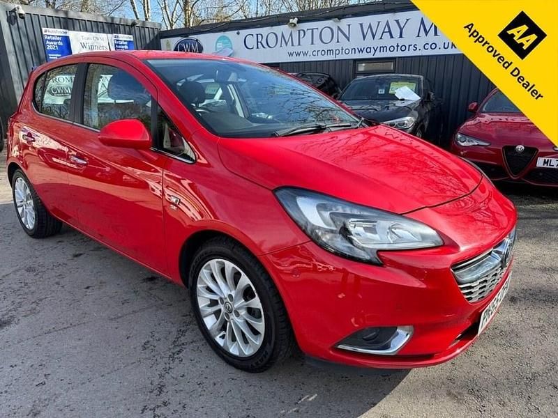 Used Vauxhall Corsa 90 HP (66 kW) 2015 Red Hatchback