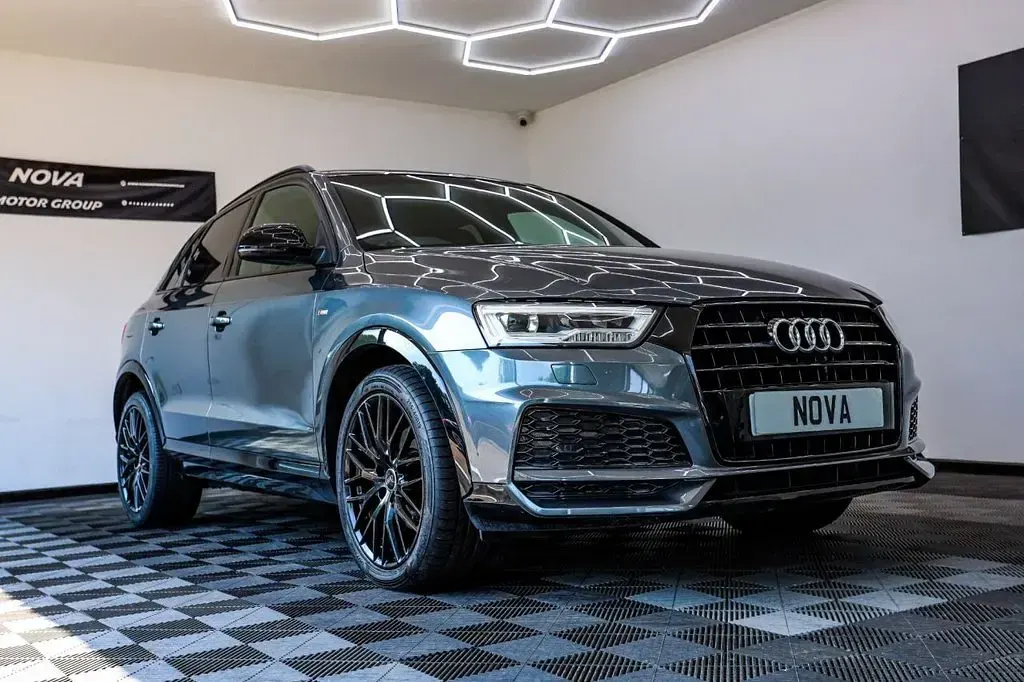 Used Audi Q3 Black Edition 150 HP (110 kW) 2018 Grey SUV