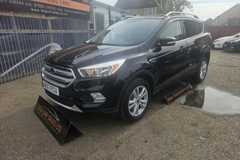 Black Used 2017 Ford Kuga Zetec SUV | £9,995 (Fair price) - Image 1/1