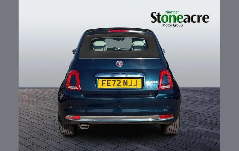 Used Fiat 500C Dolcevita 68 HP (50 kW) 2022 Blue Cabriolet