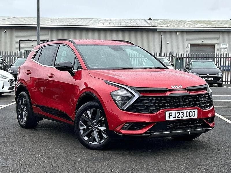 Red Used 2023 Kia Sportage GT-Line SUV | £23,778 (Good price) - Image 1/4