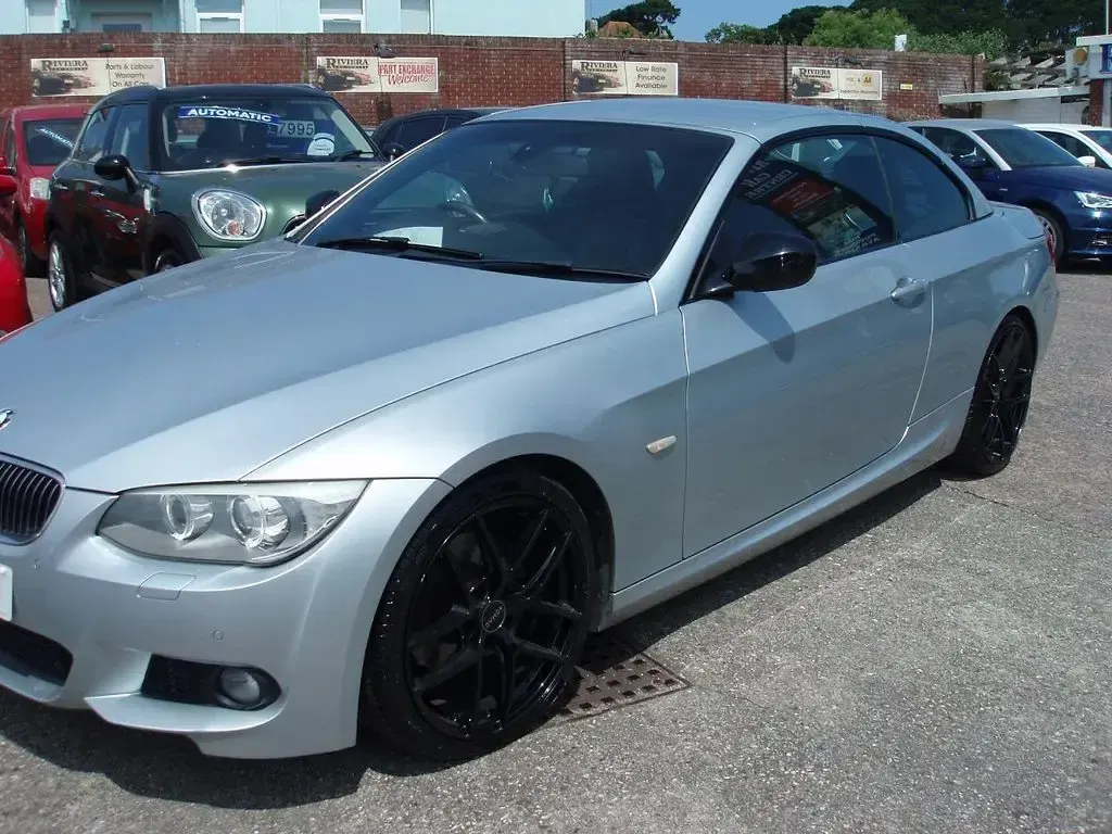 Used BMW 320 Cabriolet Sport Line 2012 Blue Cabriolet