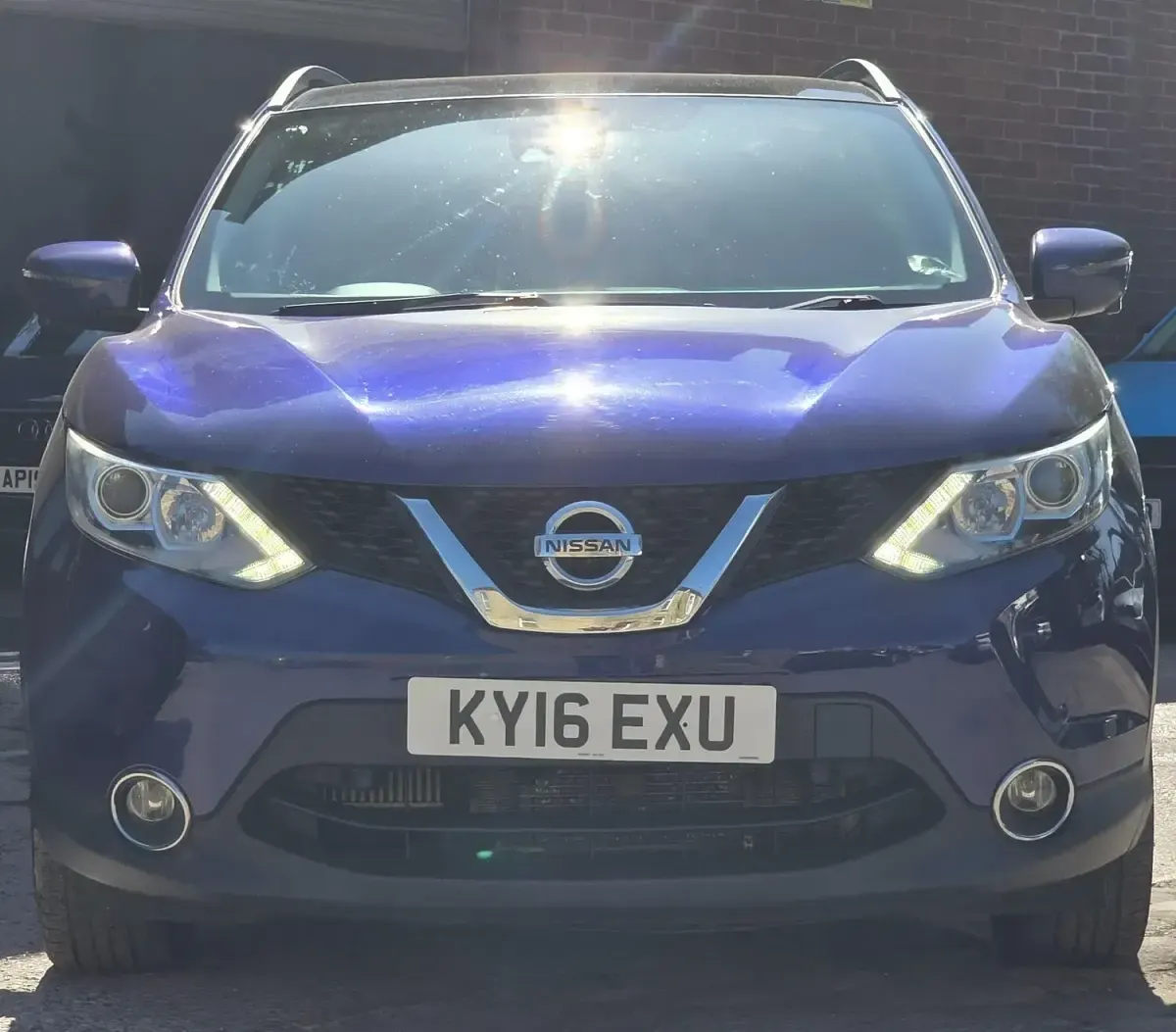 Used Nissan Qashqai N-TEC 130 HP (95 kW) 2016 Blue SUV