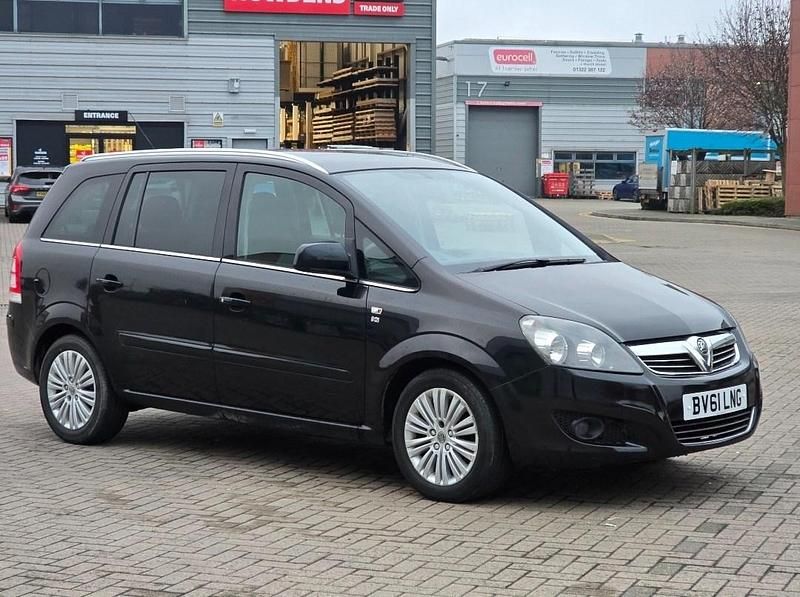 Used Vauxhall Zafira Design Edition 2012 Black MPV