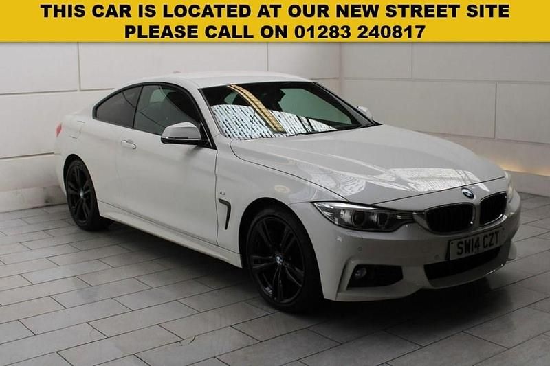 White Used 2014 BMW 420 M Sport Coupe | £11,500 (Fair price) - Image 1/4