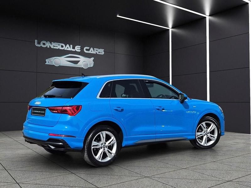 Used Audi Q3 S-Line 150 HP (110 kW) 2019 Blue SUV