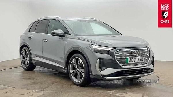 Used Audi Q4 e-tron S-Line 125 kW (170 HP) 2021 Grey SUV