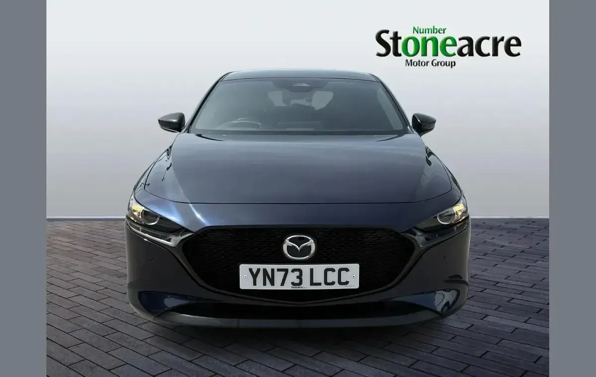 Used Mazda 3 Homura-Line 120 HP (88 kW) 2023 Blue Hatchback