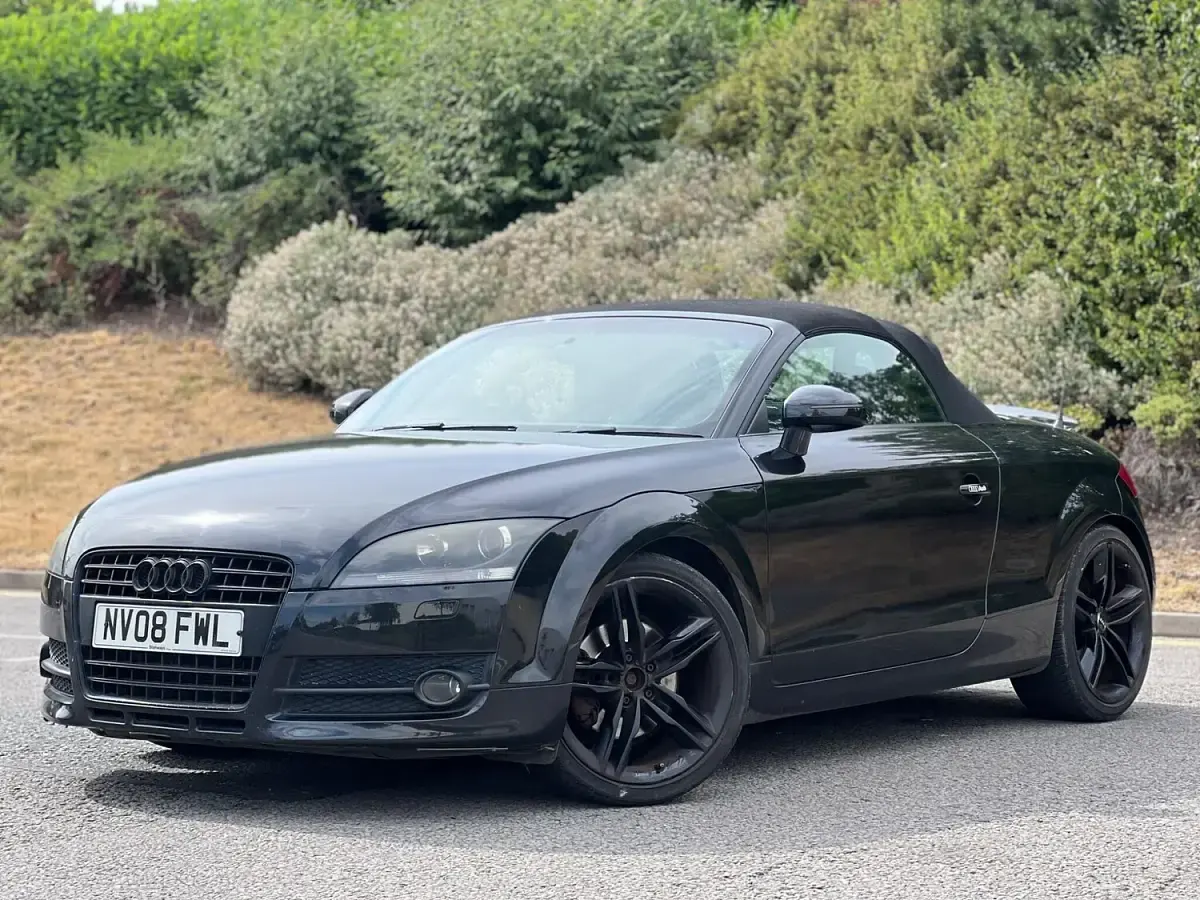Used Audi TT 200 HP (147 kW) 2008 Black Coupe
