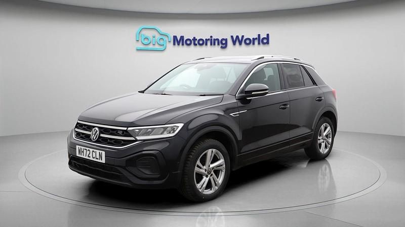 Used VW T-Roc R-line 188 HP (138 kW) 2022 Black SUV