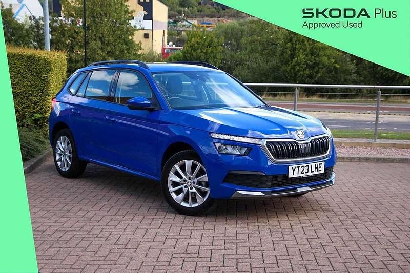 Energy blue Used 2023 Skoda Kamiq SE SUV | £15,995 (Fair price) - Image 1/4