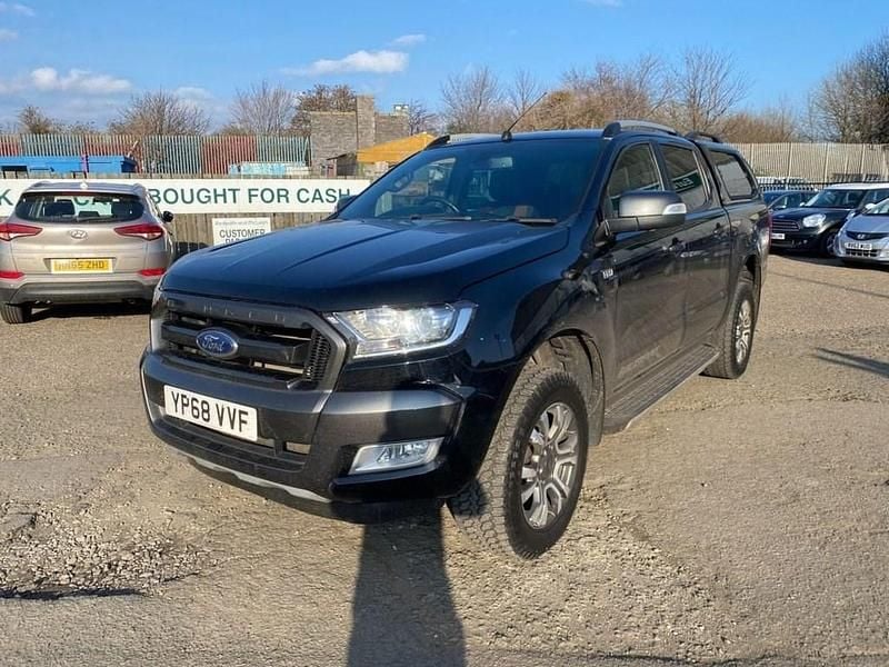 Used Ford Ranger Wildtrack 200 HP (147 kW) 2018 Black Pickup