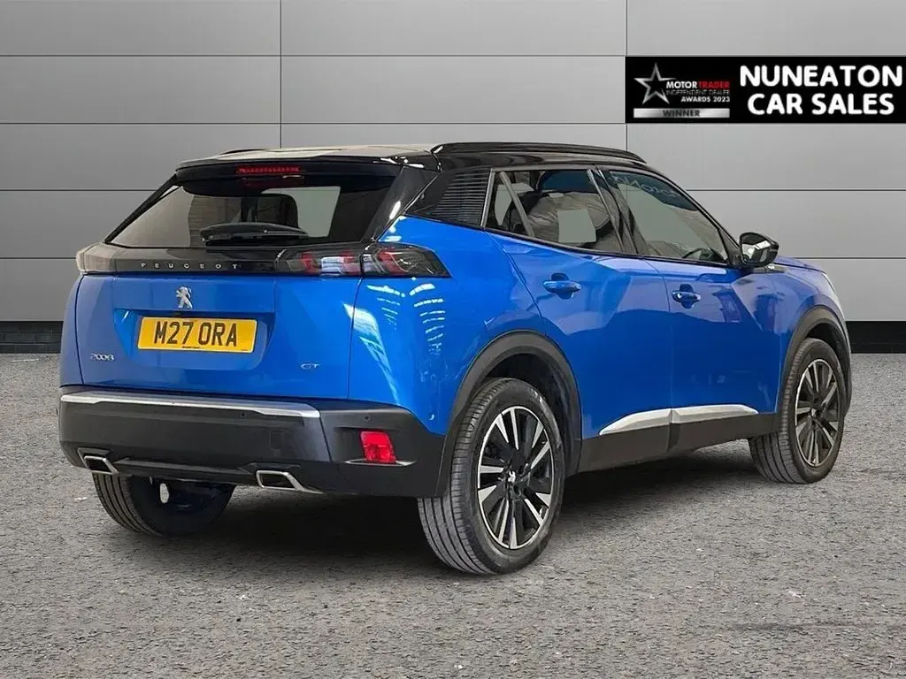 Used Peugeot 2008 Premium 130 HP (95 kW) 2021 Blue SUV
