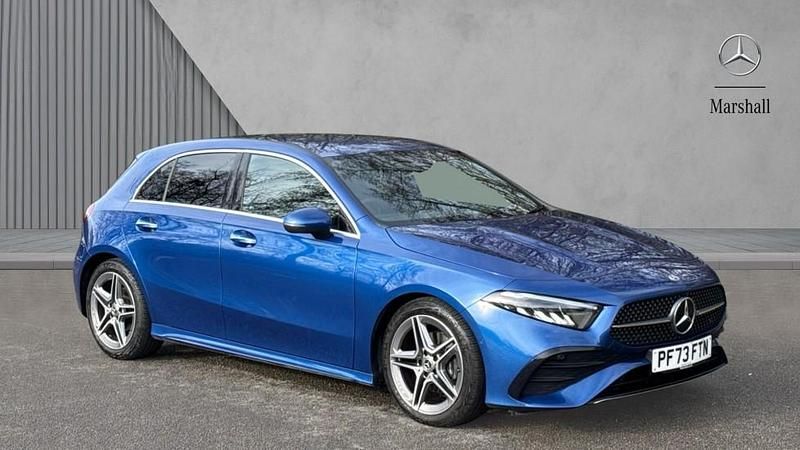 Used Mercedes A180 Executive 136 HP (100 kW) 2024 Blue
