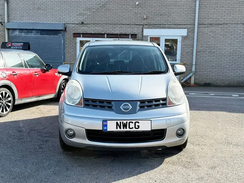 Used Nissan Note Acenta 88 HP (64 kW) 2008 Silver MPV