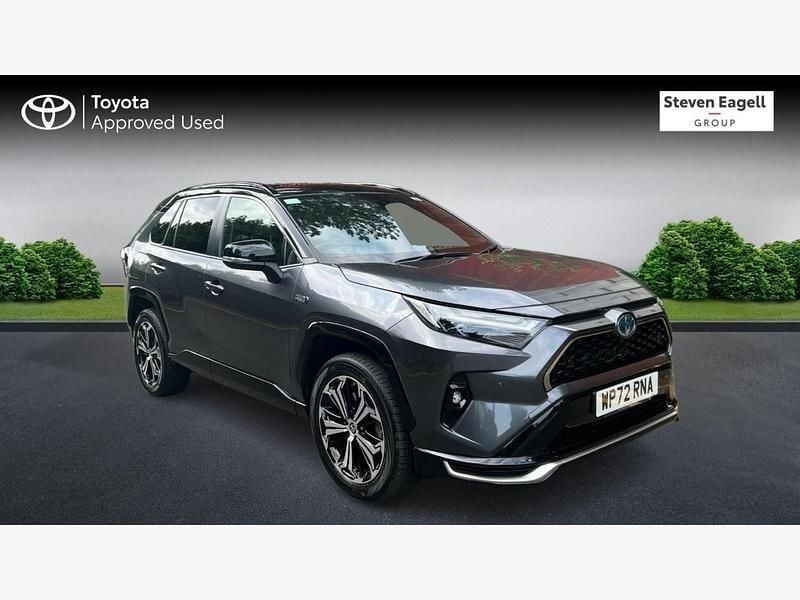 Grey/black Used 2022 Toyota RAV4 Hybrid SUV | £31,515 (A bit pricey) - Image 1/3