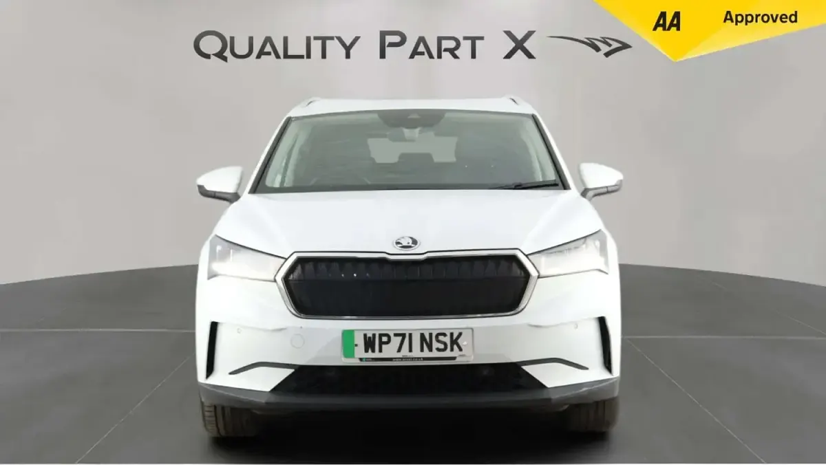Used Skoda Enyaq iV ecoSuite 150 kW (204 HP) 2022 White SUV