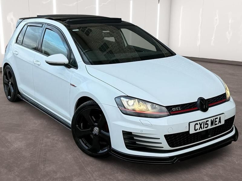 Used VW Golf VII GTI 2015 White Hatchback