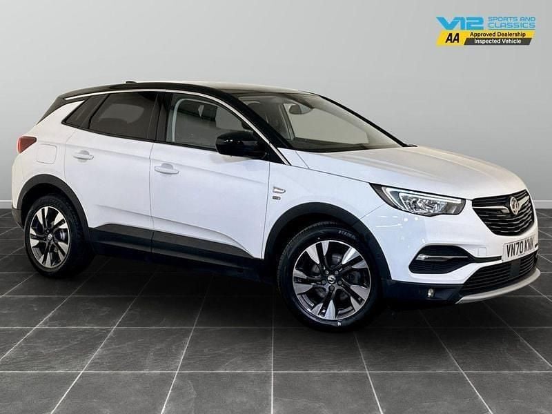White Used 2020 Vauxhall Grandland X S SUV | £11,695 (Fair price) - Image 1/2