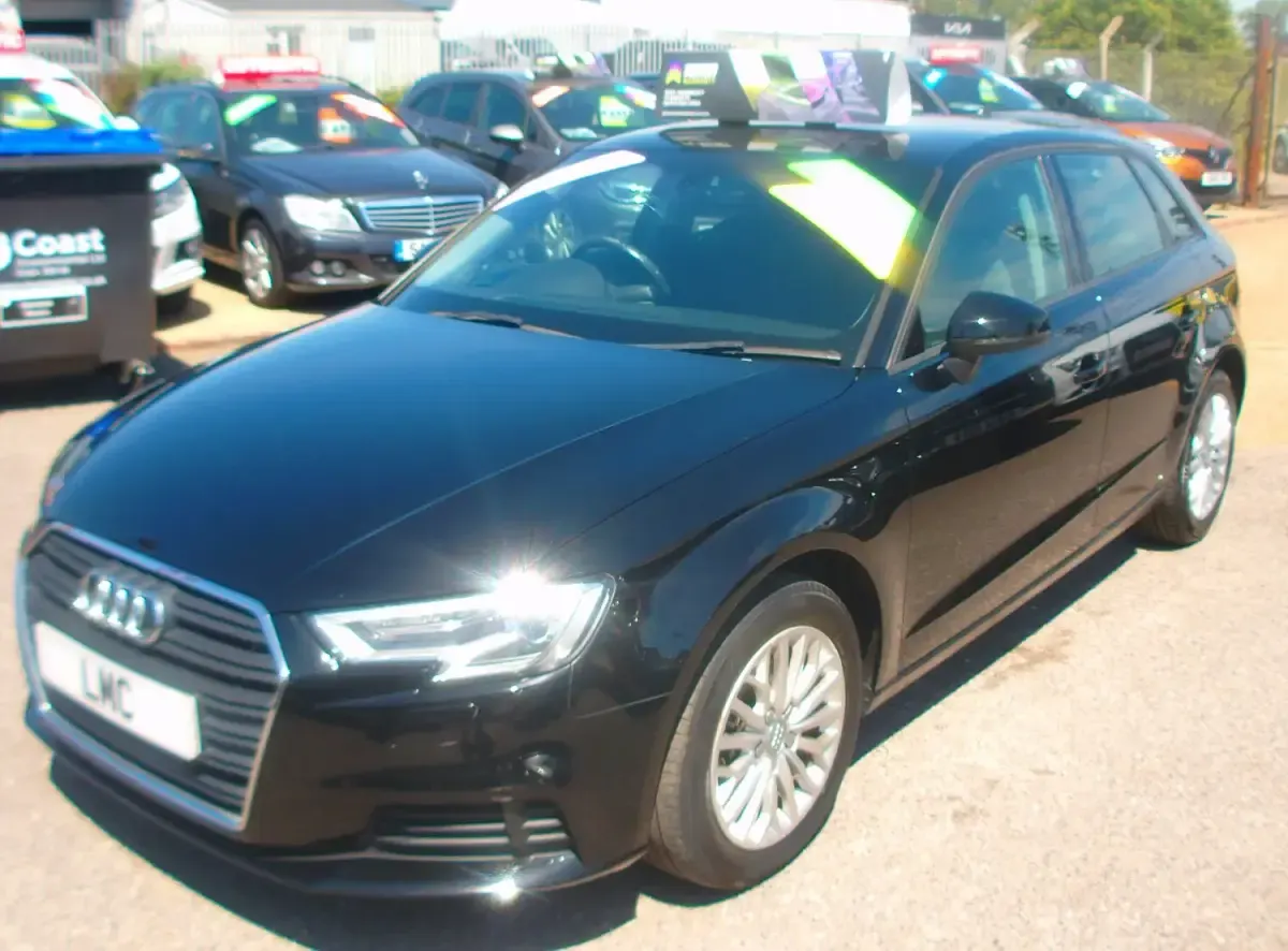 Used Audi A3 Sportback 150 HP (110 kW) 2016 Black Hatchback