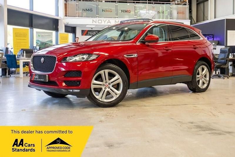 Second-hand Jaguar F-Pace Portfolio 180 CP (132 kW) 2017 Roșu SUV