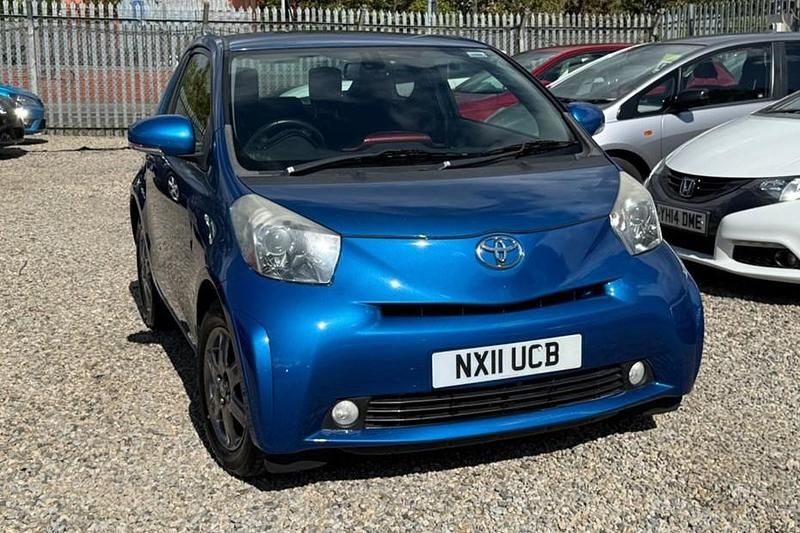 Blue Used 2011 Toyota iQ Hatchback | £3,499 (Fair price) - Image 1/1