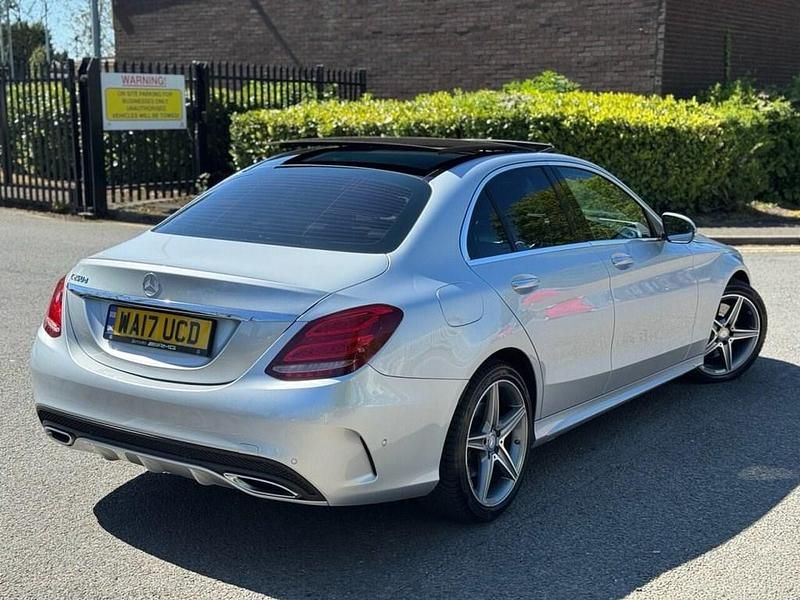 Used Mercedes C250 AMG line 2017 Silver Sedan